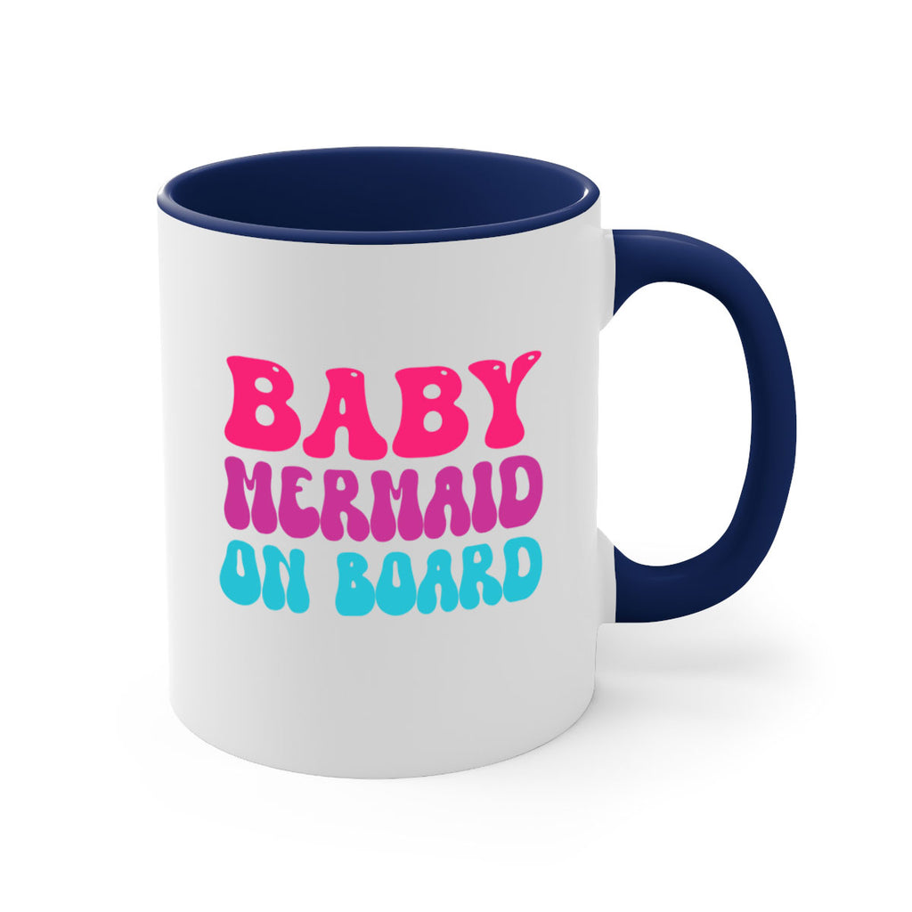 Baby Mermaid On Board 19#- mermaid-Mug / Coffee Cup
