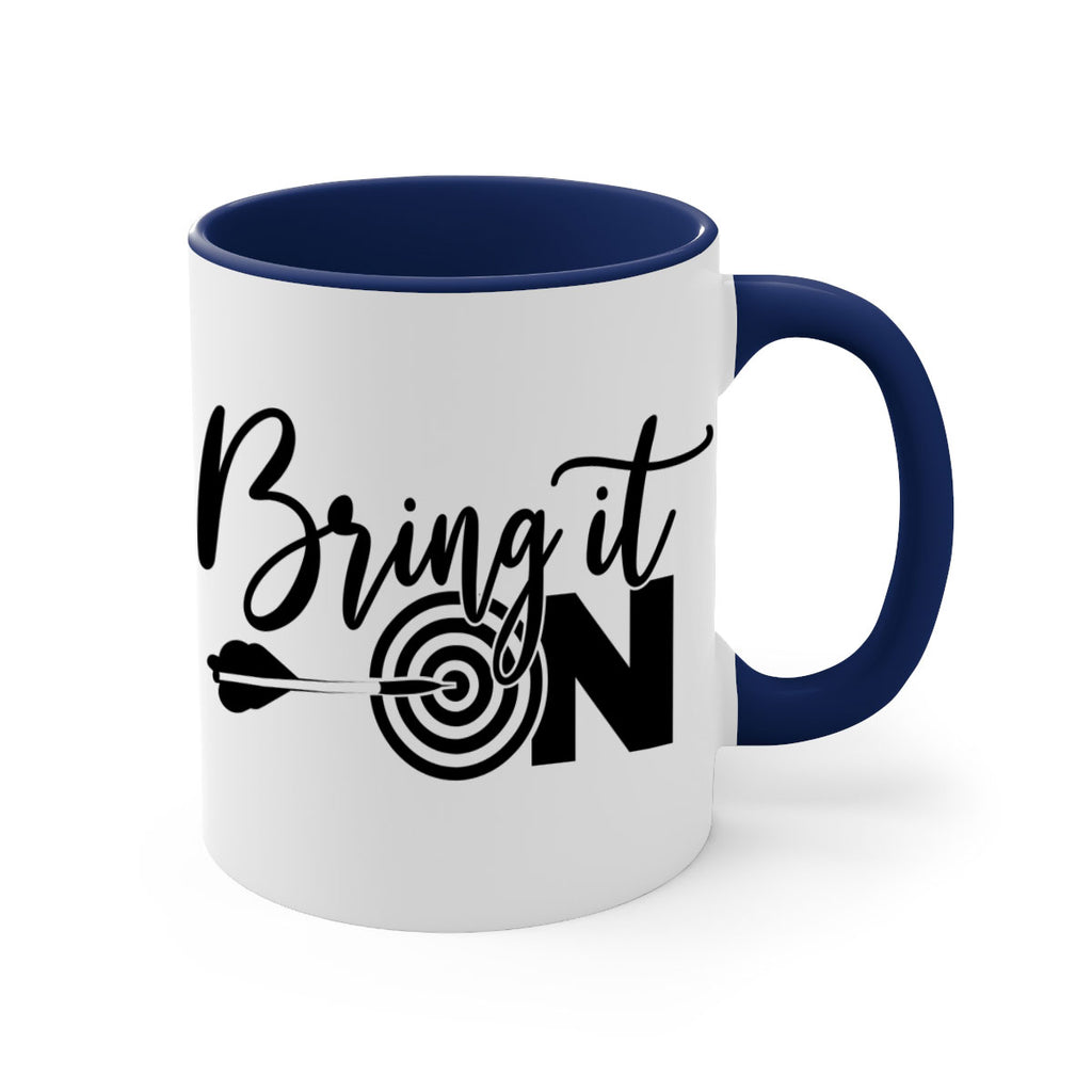 Bring it on 1402#- darts-Mug / Coffee Cup