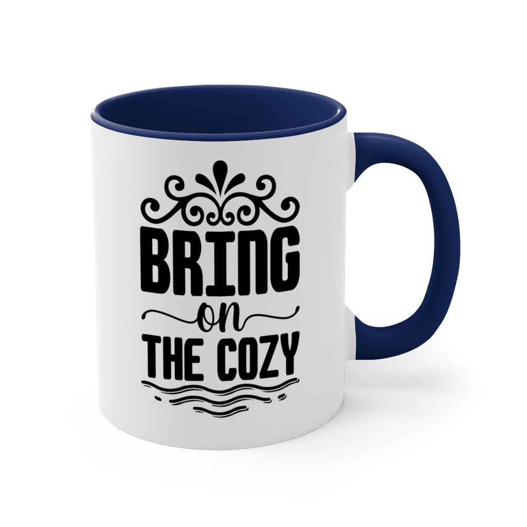 Bring on the Cozy 27#- winter-Mug / Coffee Cup