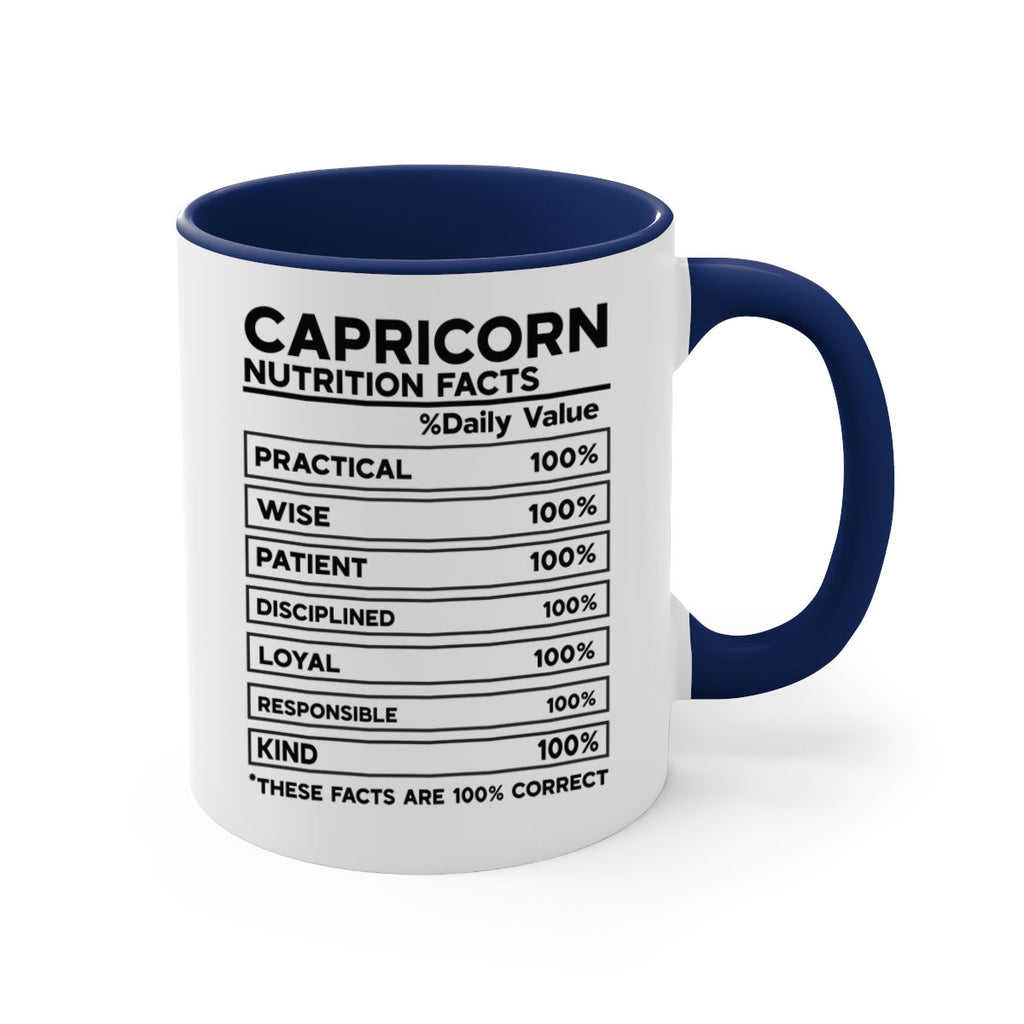 Capricorn Nutrition Facts 185#- zodiac-Mug / Coffee Cup