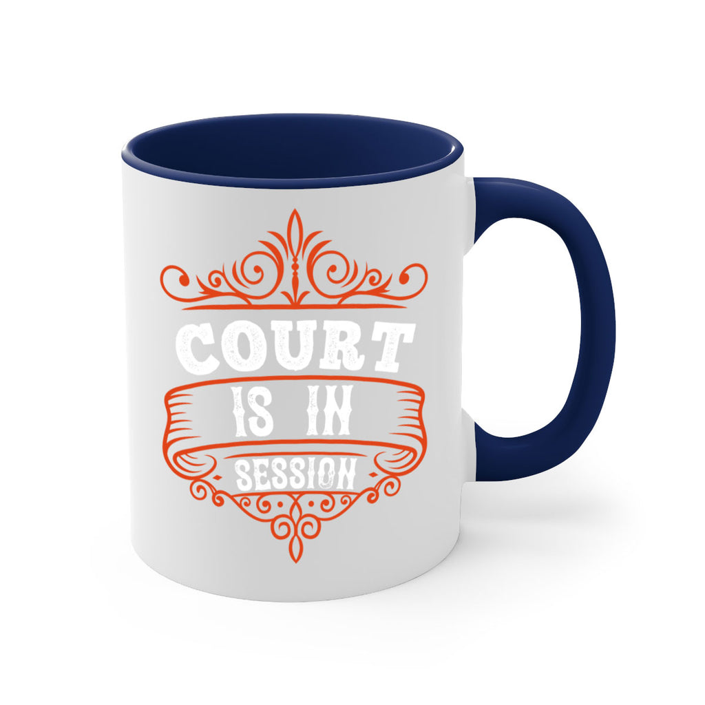 Court is in ball session 1570#- basketball-Mug / Coffee Cup