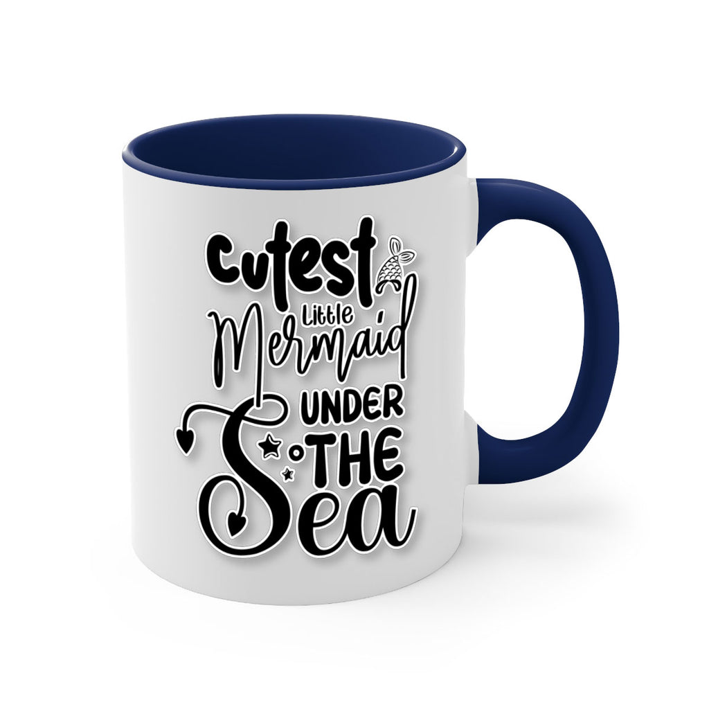 Cutest Little Mermaid Under The 98#- mermaid-Mug / Coffee Cup