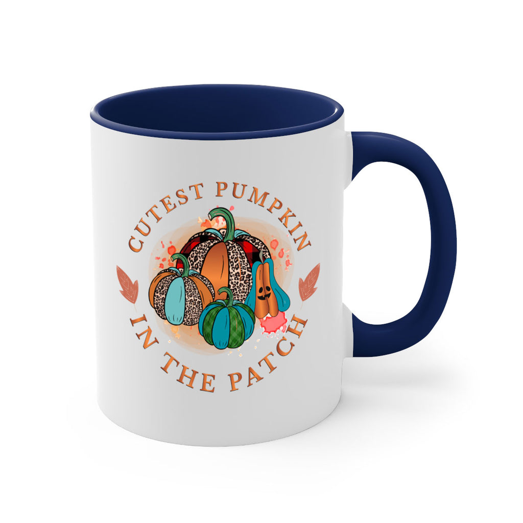 Cutest Pumpkin in the Patch 65#- fall-Mug / Coffee Cup