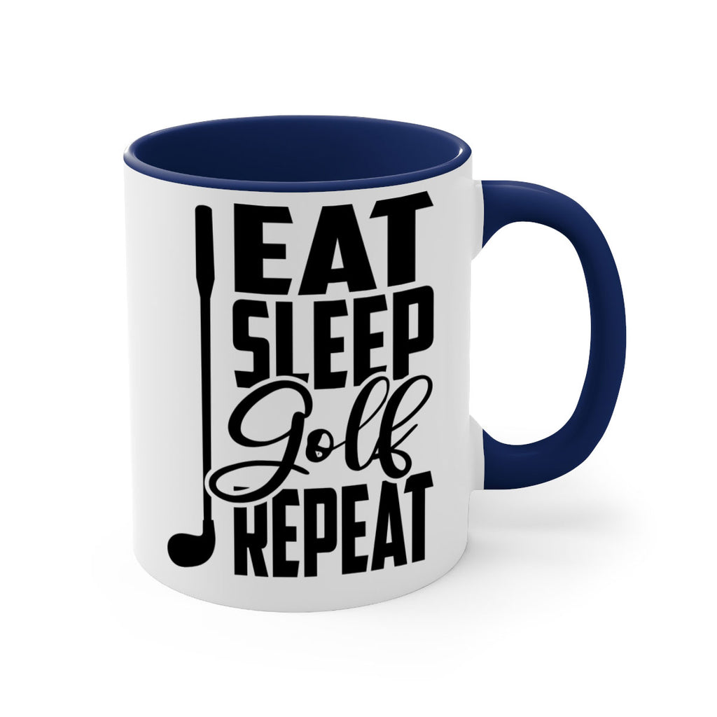 Eat Sleep Golf Repeat 1312#- golf-Mug / Coffee Cup