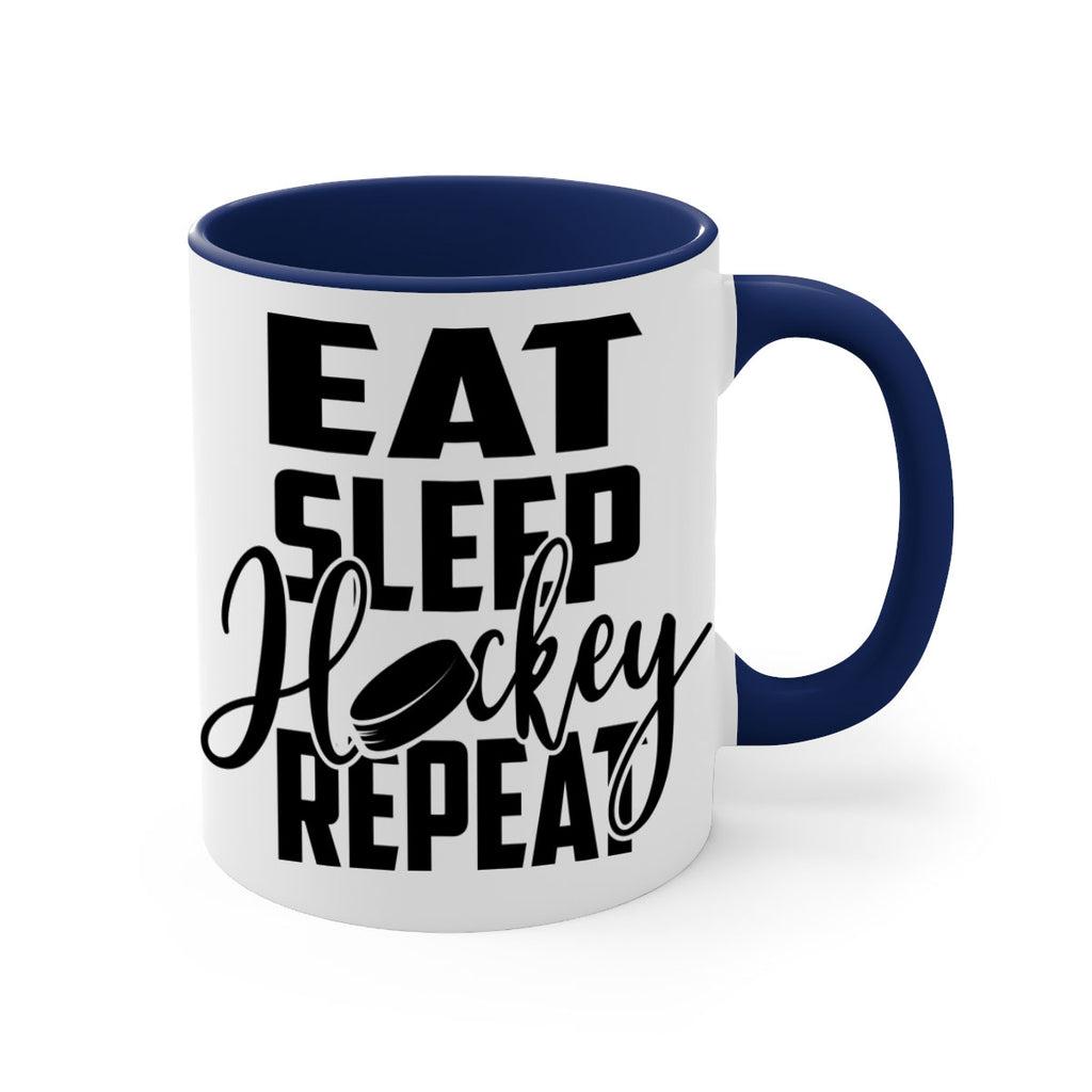 Eat Sleep Hockey Repeat 1311#- hockey-Mug / Coffee Cup