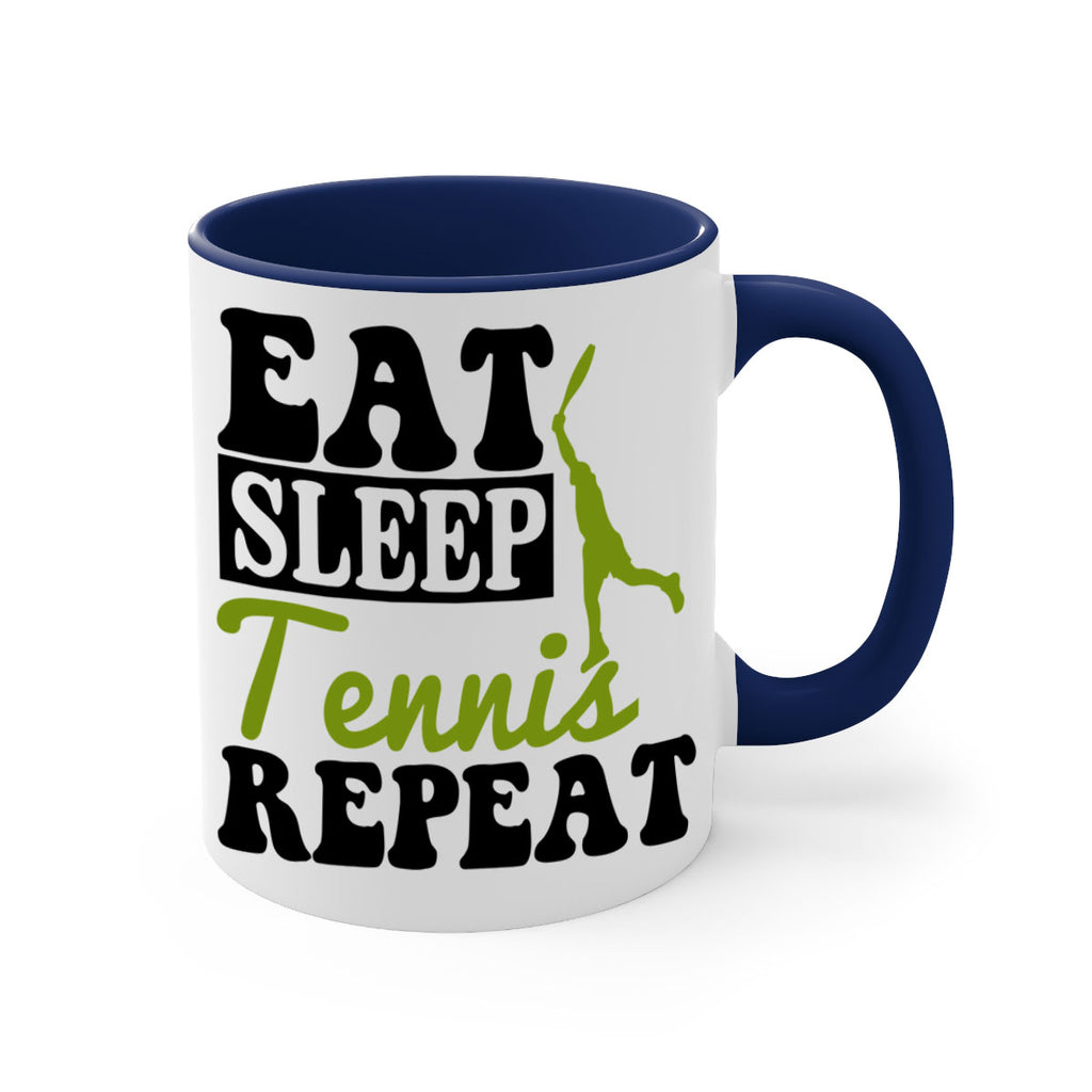 Eat Sleep Tennis Repeat 1307#- tennis-Mug / Coffee Cup