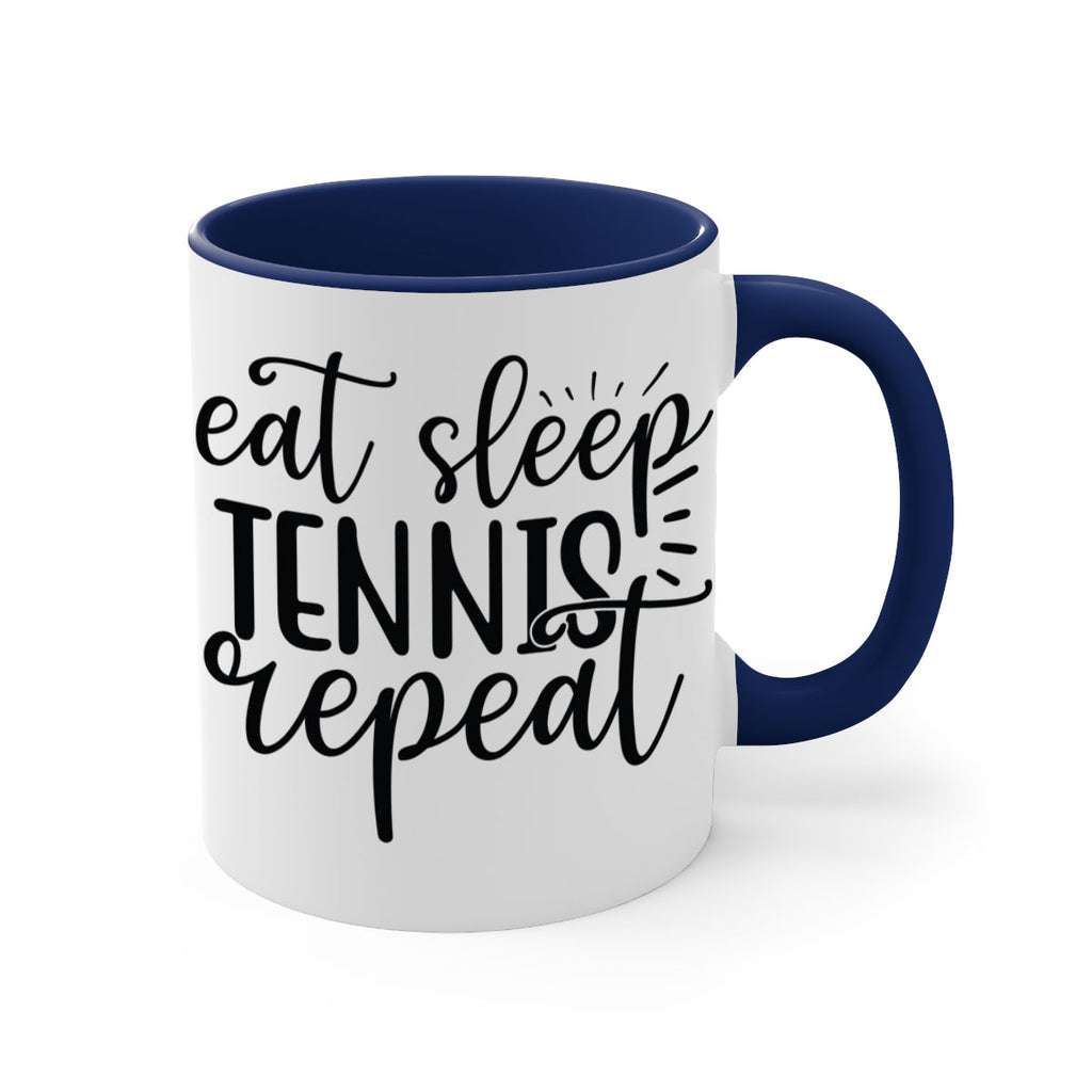 Eat sleep Tennis repeat 1293#- tennis-Mug / Coffee Cup