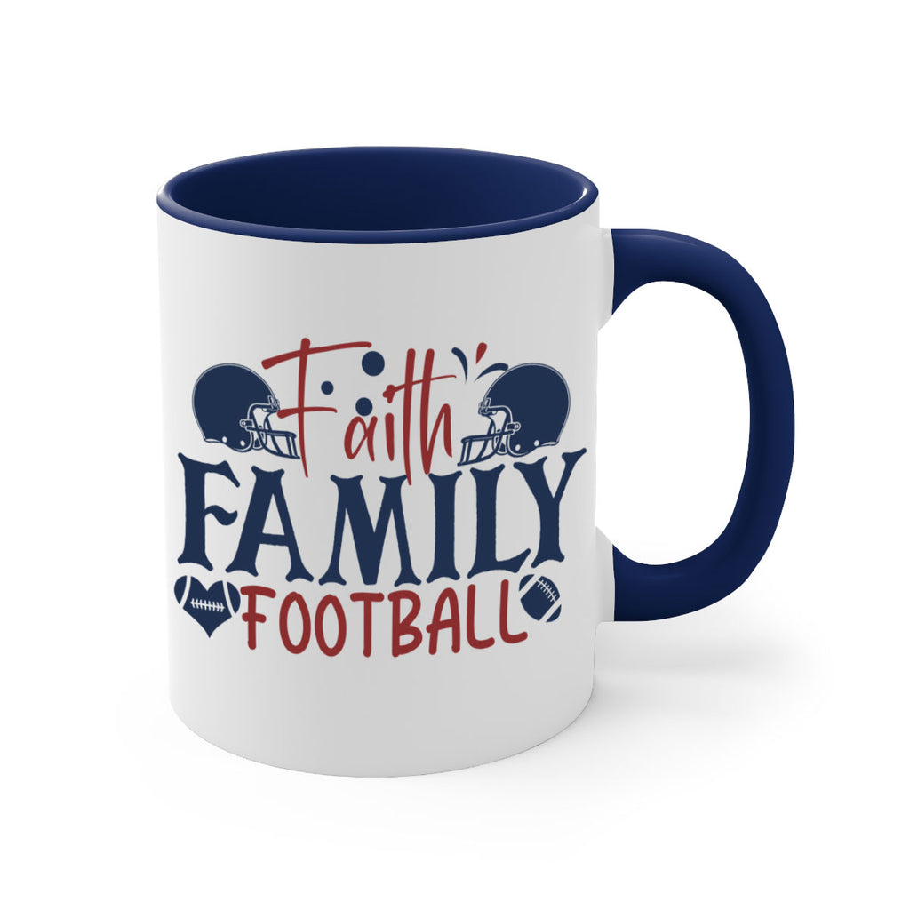 Faith family football 1546#- football-Mug / Coffee Cup