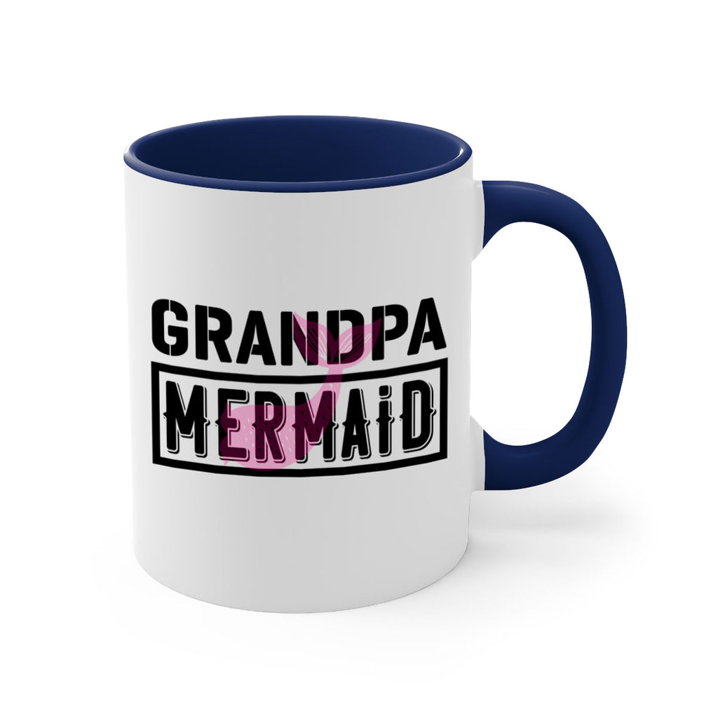 Grandpa mermaid 204#- mermaid-Mug / Coffee Cup