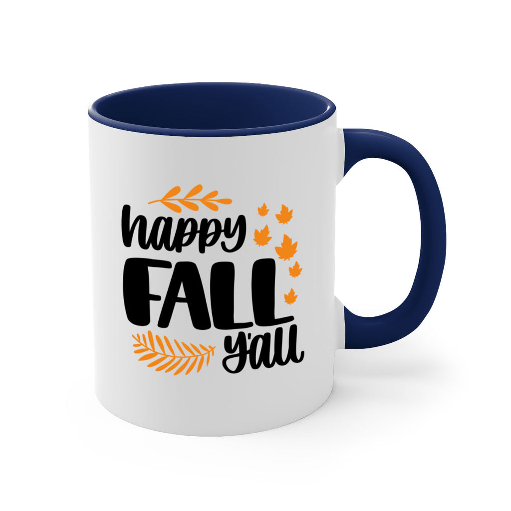 Happy Fall Yall 490#- fall-Mug / Coffee Cup