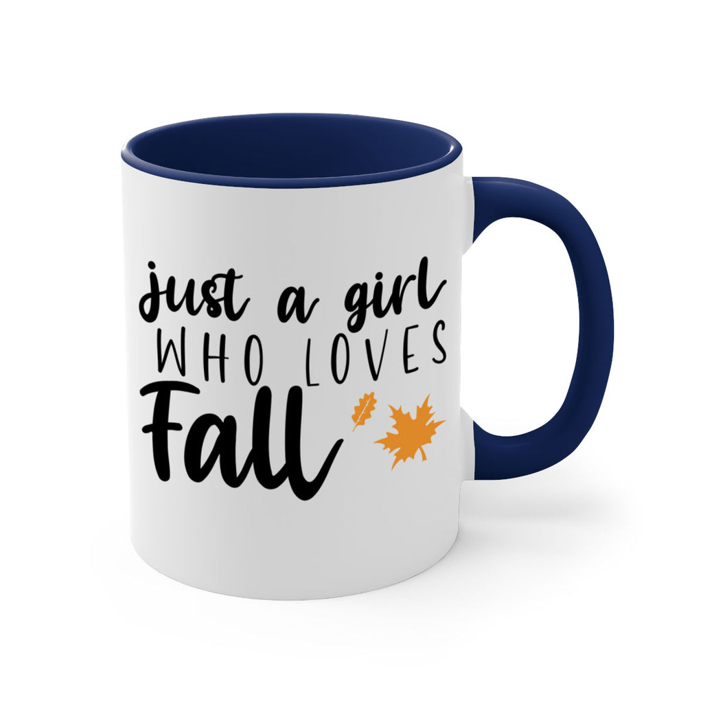 Just A Girl Who Loves Fall 380#- fall-Mug / Coffee Cup