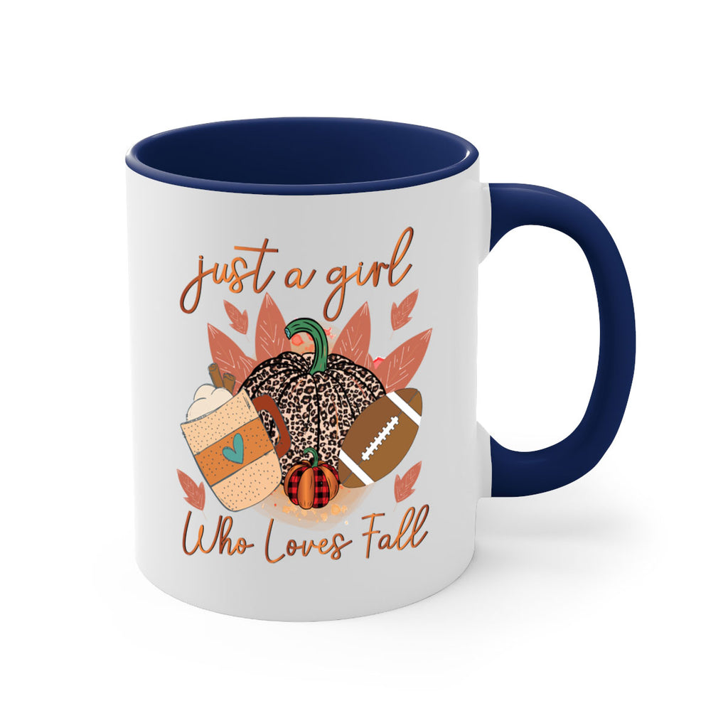 Just A Girl Who Loves Fall 384#- fall-Mug / Coffee Cup