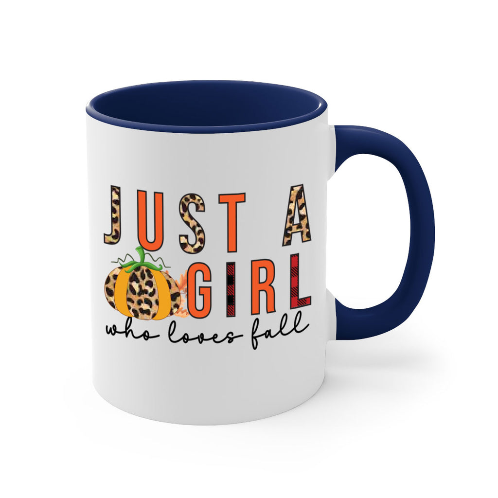 Just a Girl Who Loves Fall 382#- fall-Mug / Coffee Cup