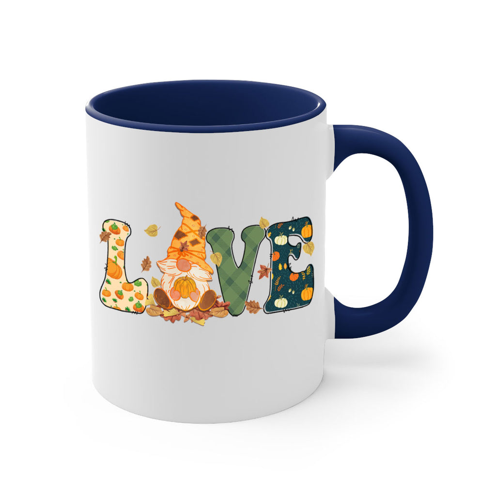 LOVEFallAutumnGnome 415#- fall-Mug / Coffee Cup