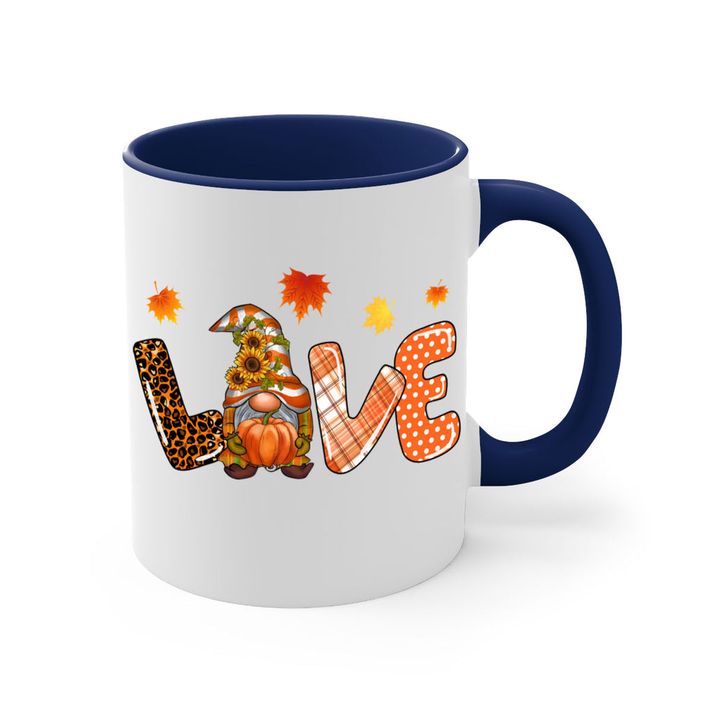 LOVEFallGnomeAutumn 416#- fall-Mug / Coffee Cup