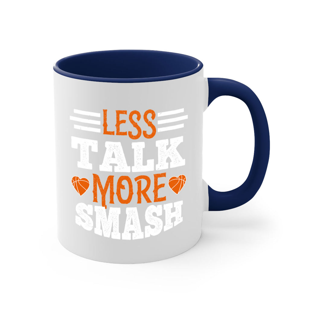 Less talk more smash 2062#- basketball-Mug / Coffee Cup