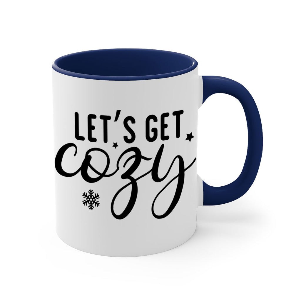 Lets Get Cozy287#- winter-Mug / Coffee Cup