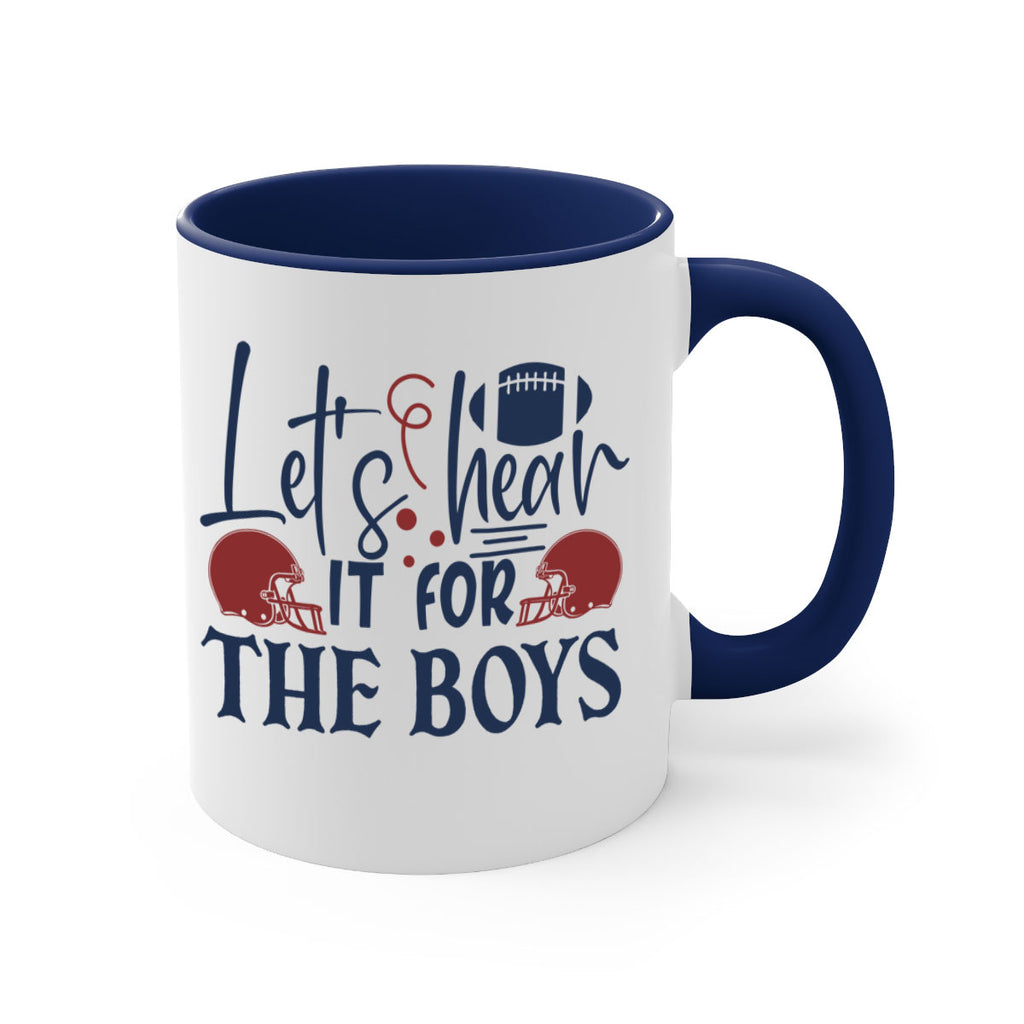 Lets hear it for the boys 1536#- football-Mug / Coffee Cup