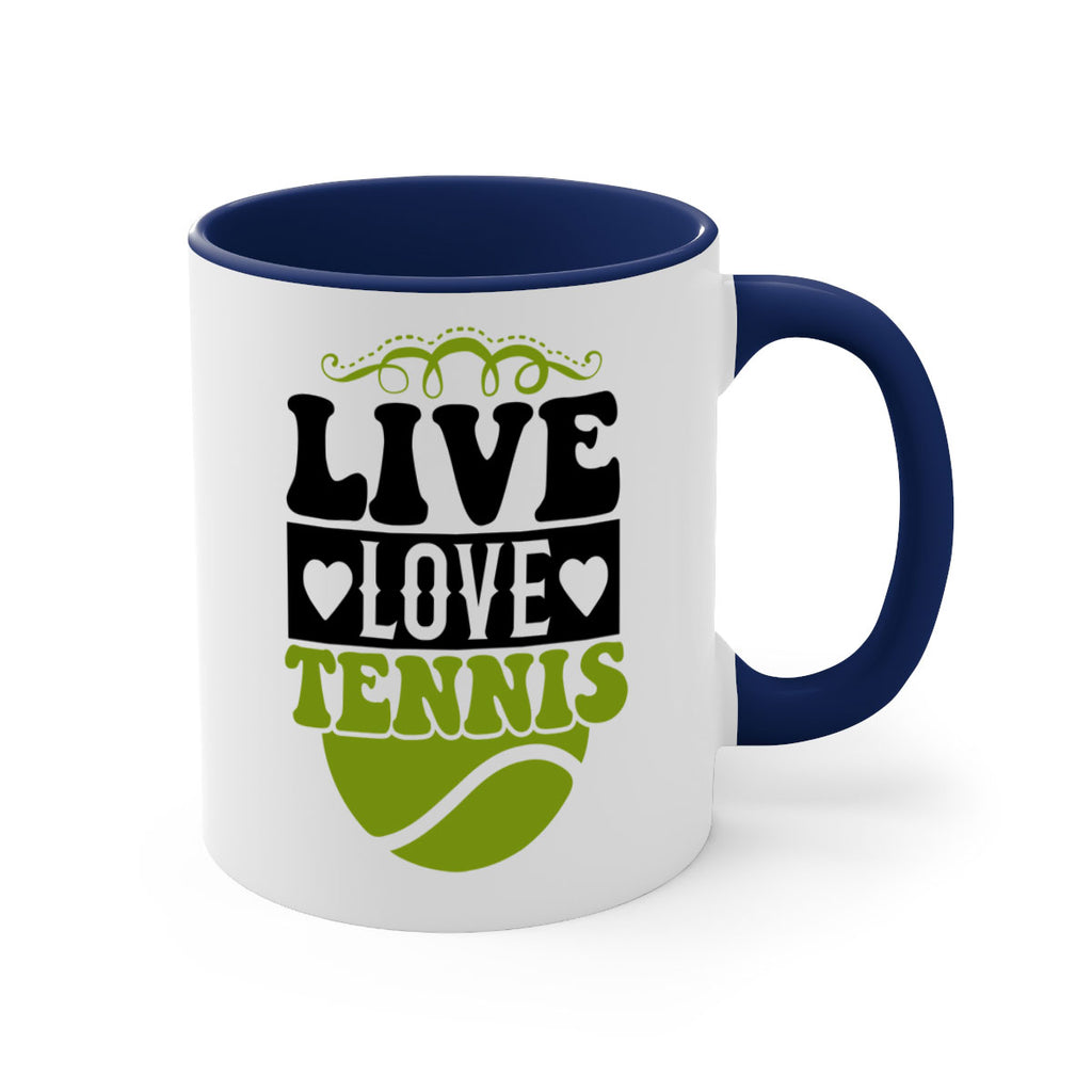 Live Love Tennis 817#- tennis-Mug / Coffee Cup