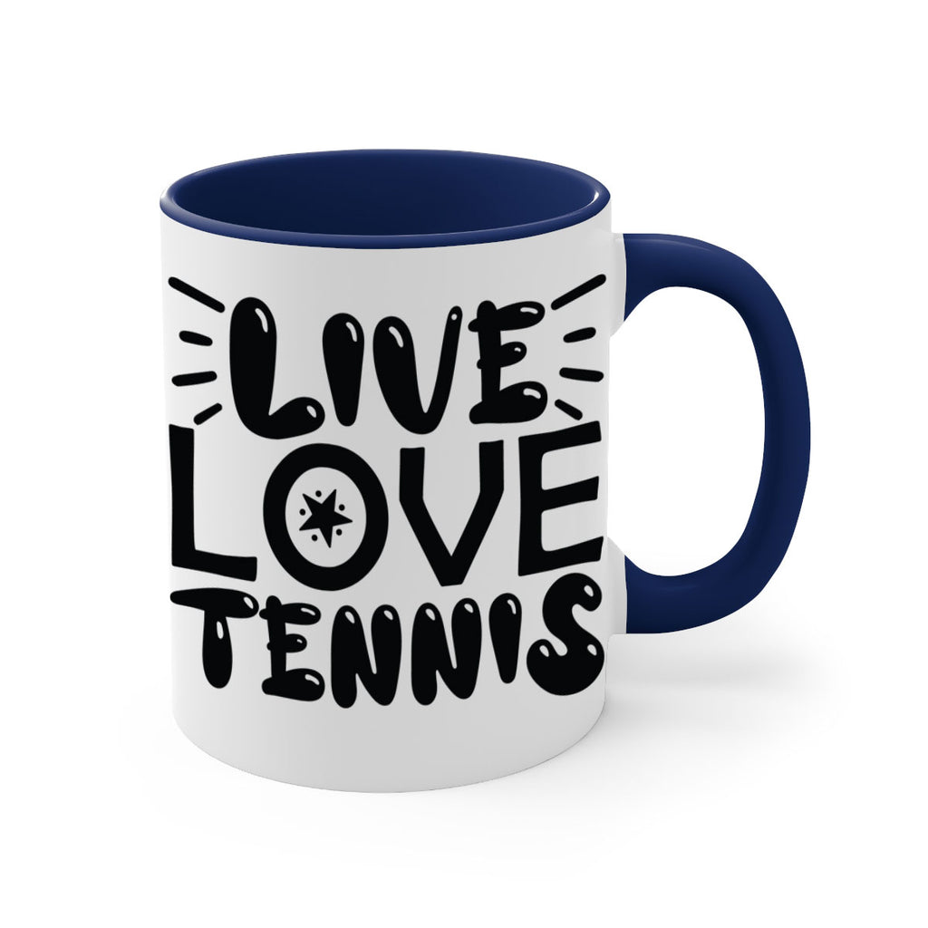 Live love Tennis 800#- tennis-Mug / Coffee Cup