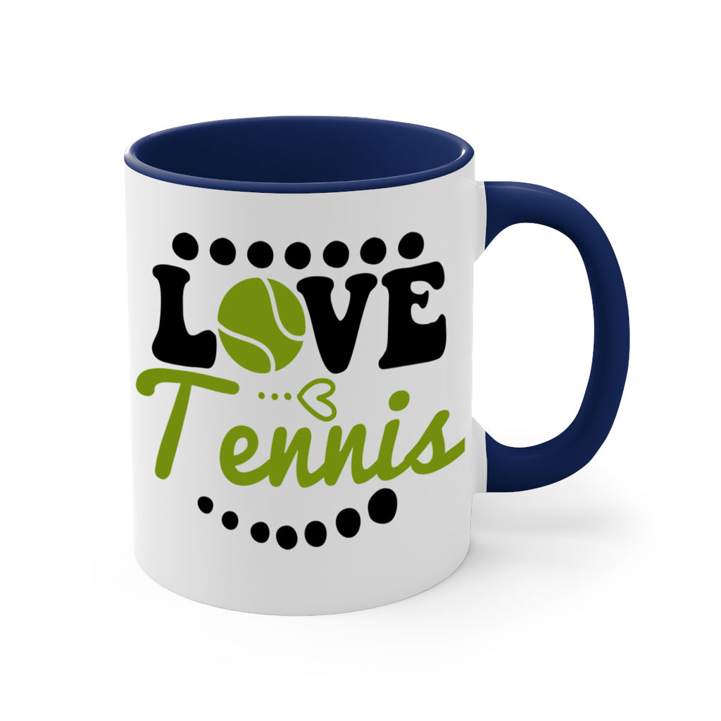 Love Tennis 730#- tennis-Mug / Coffee Cup