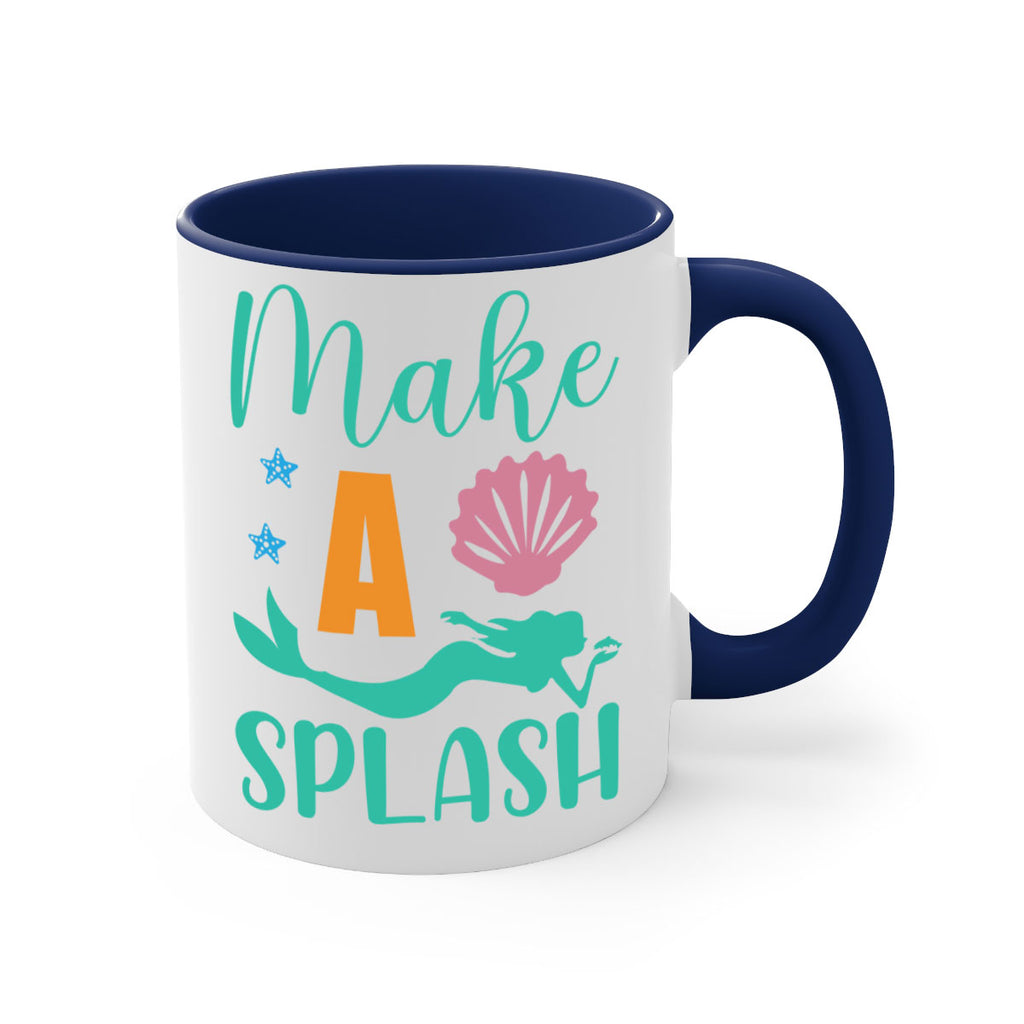 Make a Splash Design 314#- mermaid-Mug / Coffee Cup