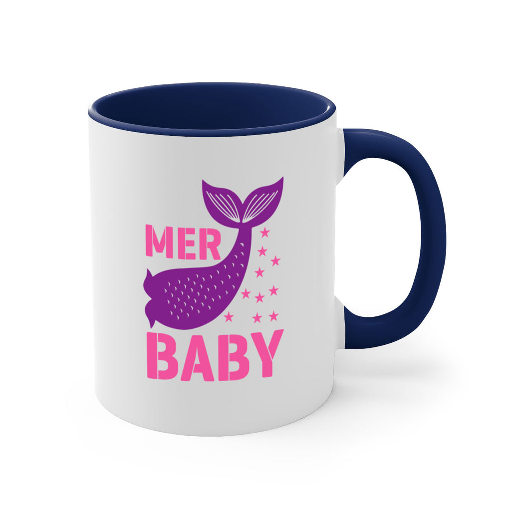 Mer Baby 321#- mermaid-Mug / Coffee Cup