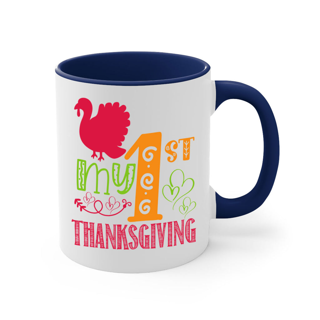 My st Thanksgiving 432#- fall-Mug / Coffee Cup