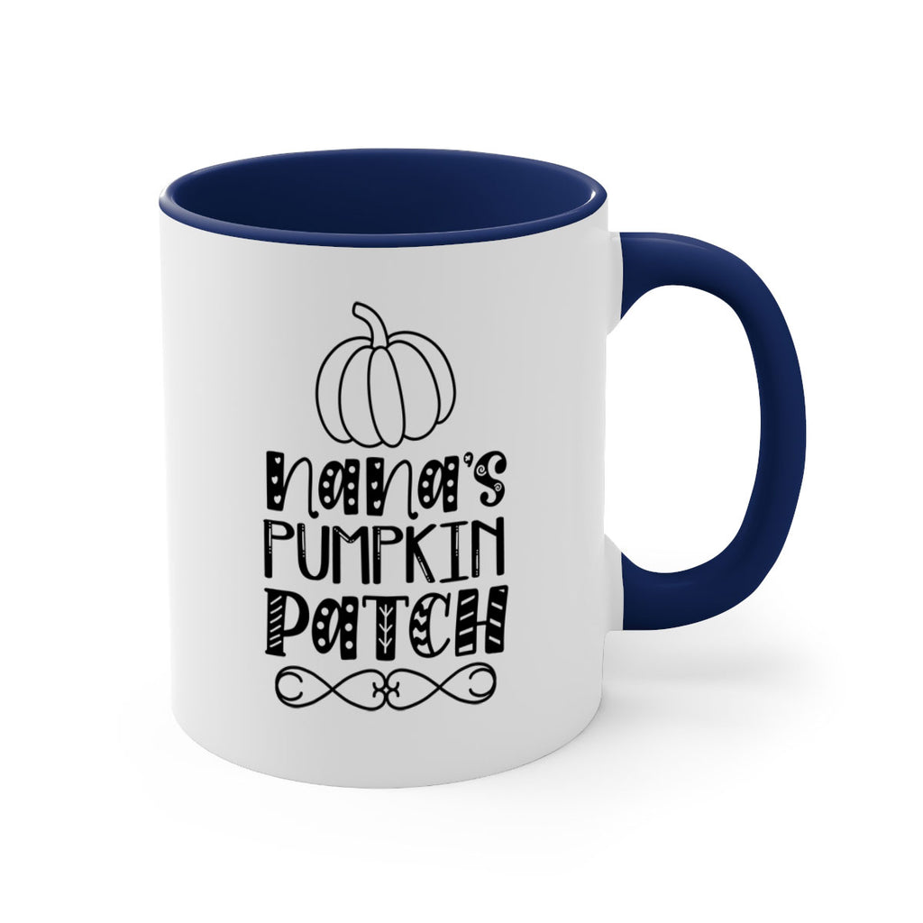 Nana s Pumpkin Patch 439#- fall-Mug / Coffee Cup