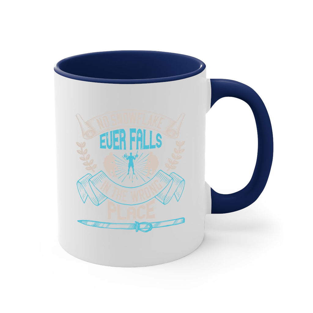 No snowflake ever falls in the wrong place 623#- ski-Mug / Coffee Cup