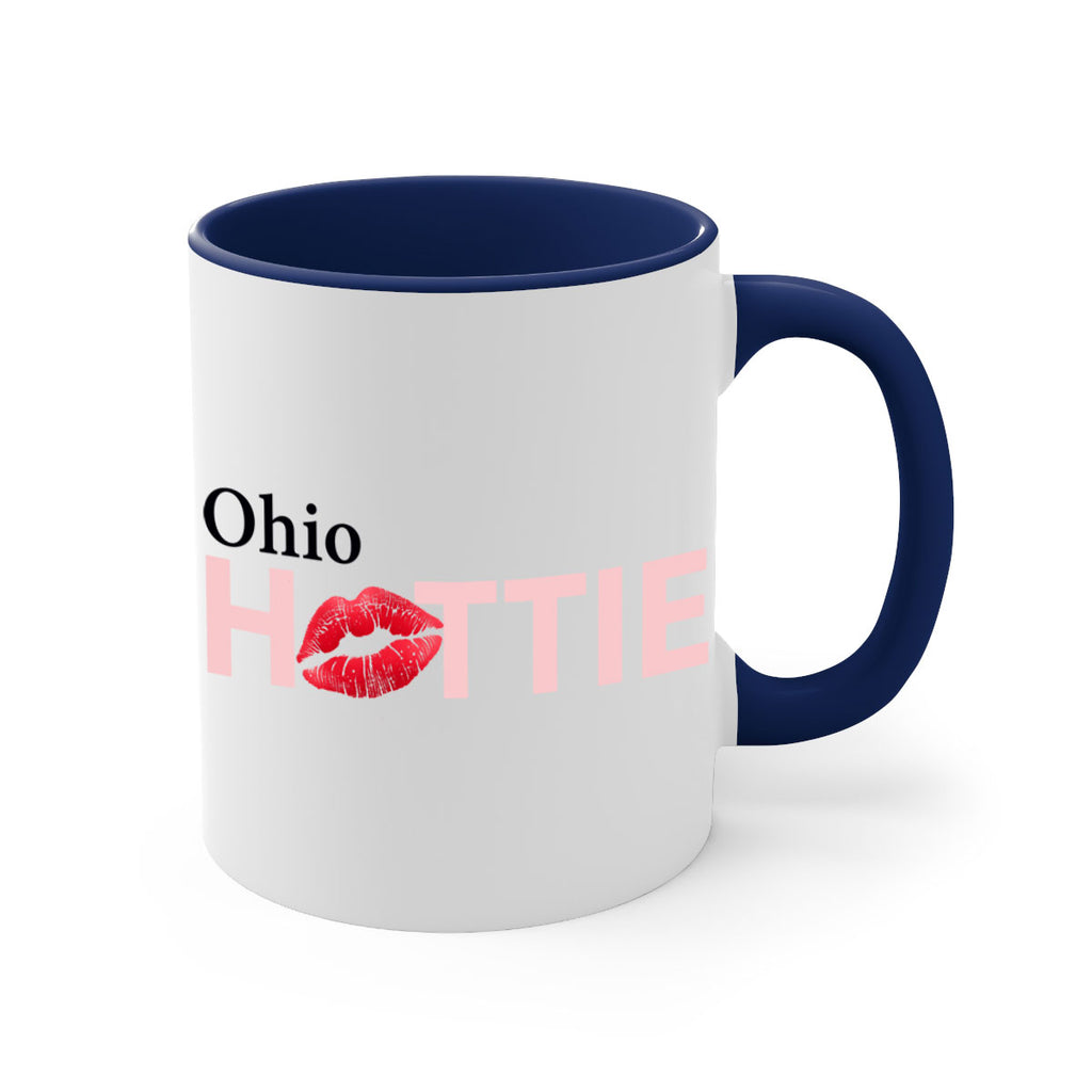 Ohio Hottie With Red Lips 35#- Hottie Collection-Mug / Coffee Cup