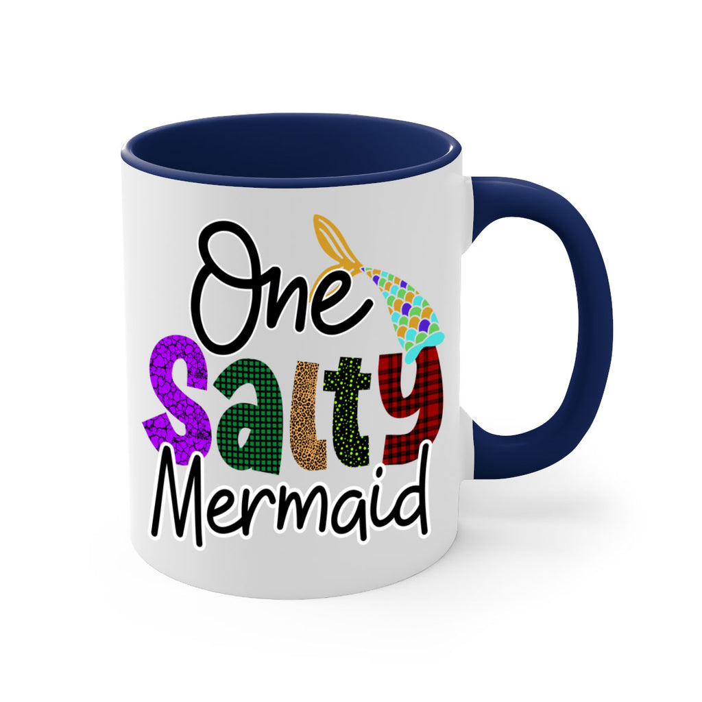 One Salty Mermaid 526#- mermaid-Mug / Coffee Cup