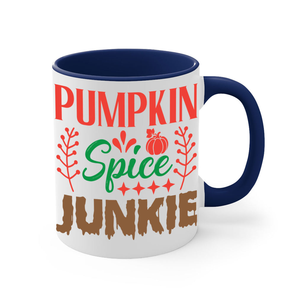 Pumpkin Spice Junkie 547#- fall-Mug / Coffee Cup