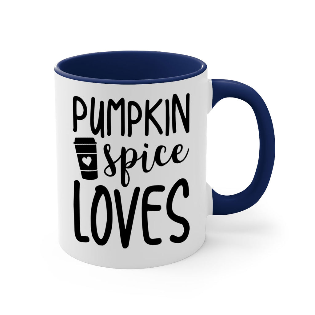 Pumpkin Spice Loves 555#- fall-Mug / Coffee Cup