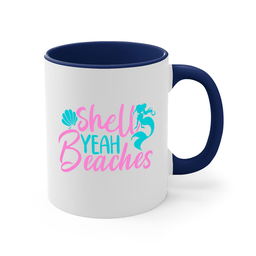 Shell Yeah Beaches 590#- mermaid-Mug / Coffee Cup