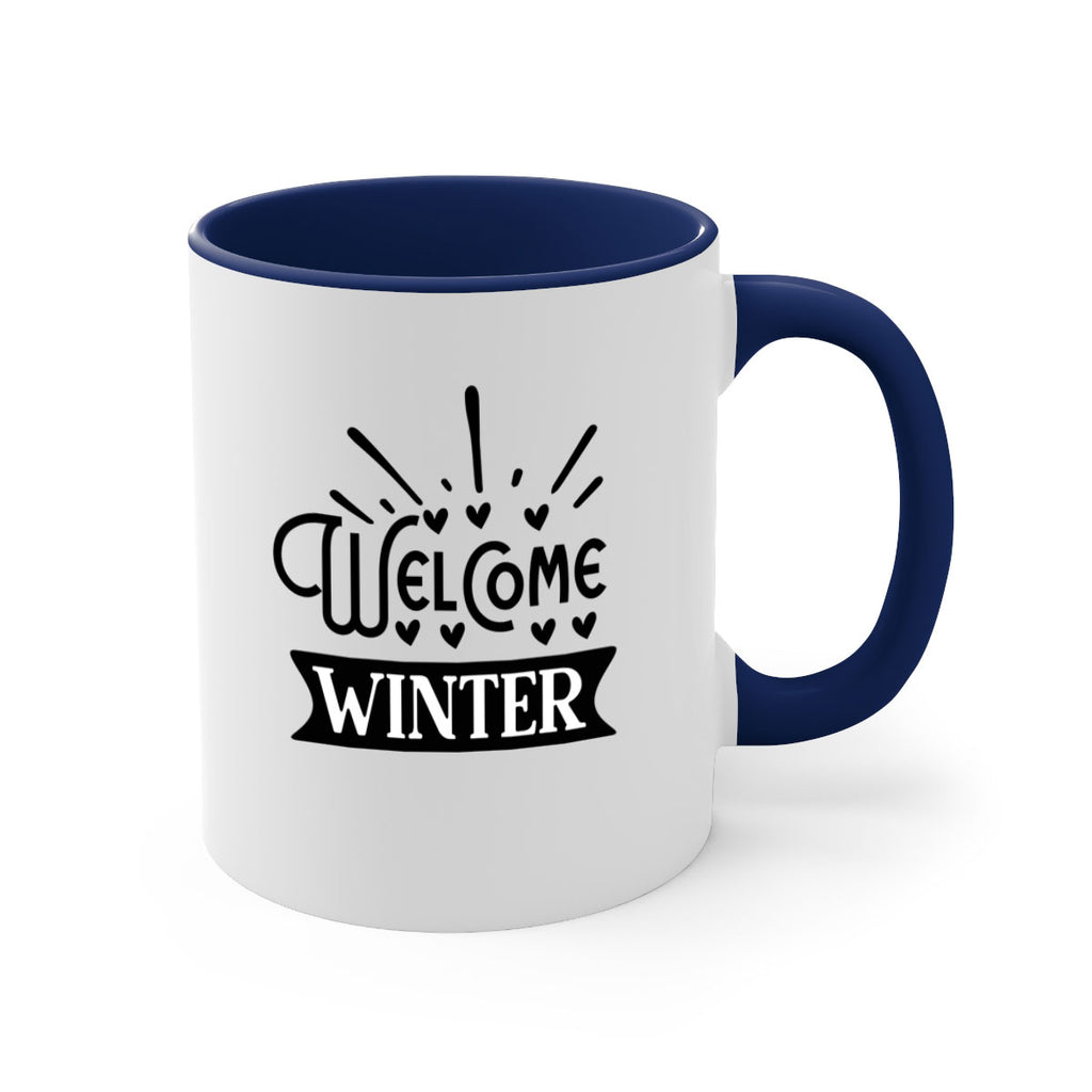 Welcome Winter 472#- winter-Mug / Coffee Cup