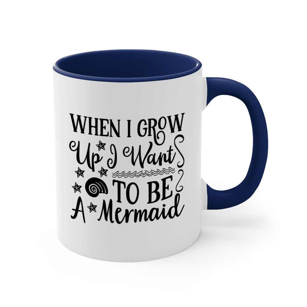 When i grow up i 665#- mermaid-Mug / Coffee Cup