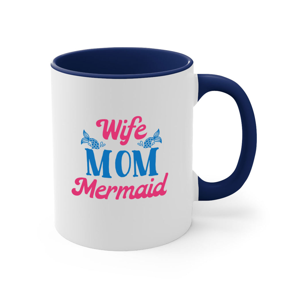 Wife Mom Mermaid 670#- mermaid-Mug / Coffee Cup