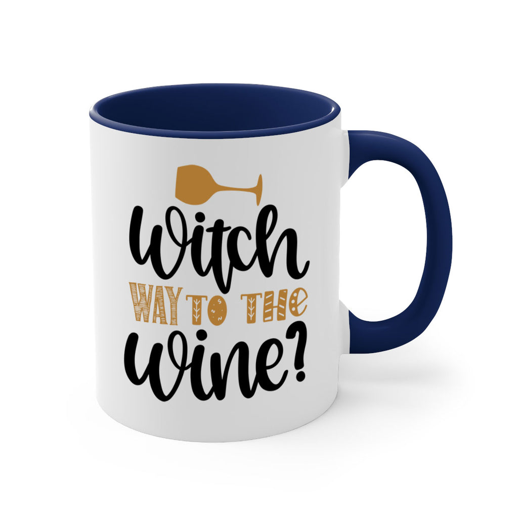 Witch Way to the Wine 651#- fall-Mug / Coffee Cup