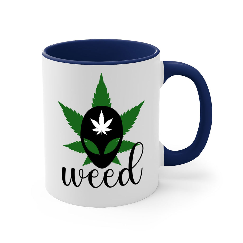 alien weed 12#- marijuana-Mug / Coffee Cup