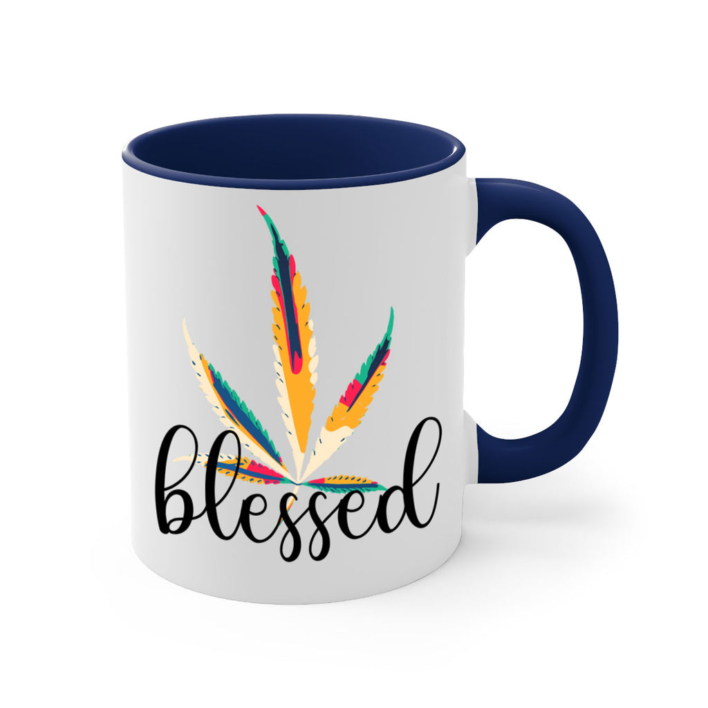 blessed colorful 19#- marijuana-Mug / Coffee Cup