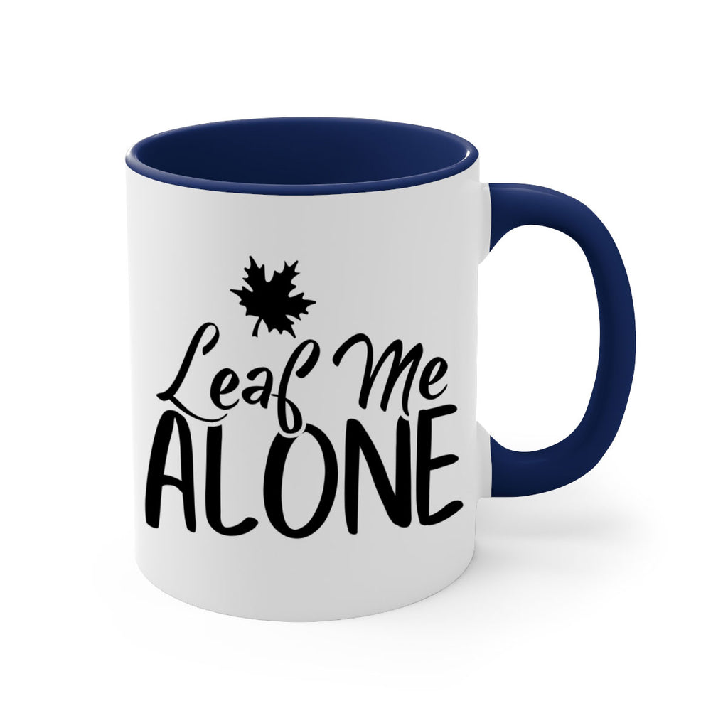 leaf me alone 386#- fall-Mug / Coffee Cup
