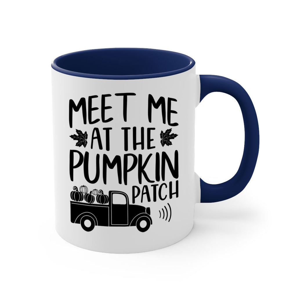 meet me at the pumpkin patch 423#- fall-Mug / Coffee Cup