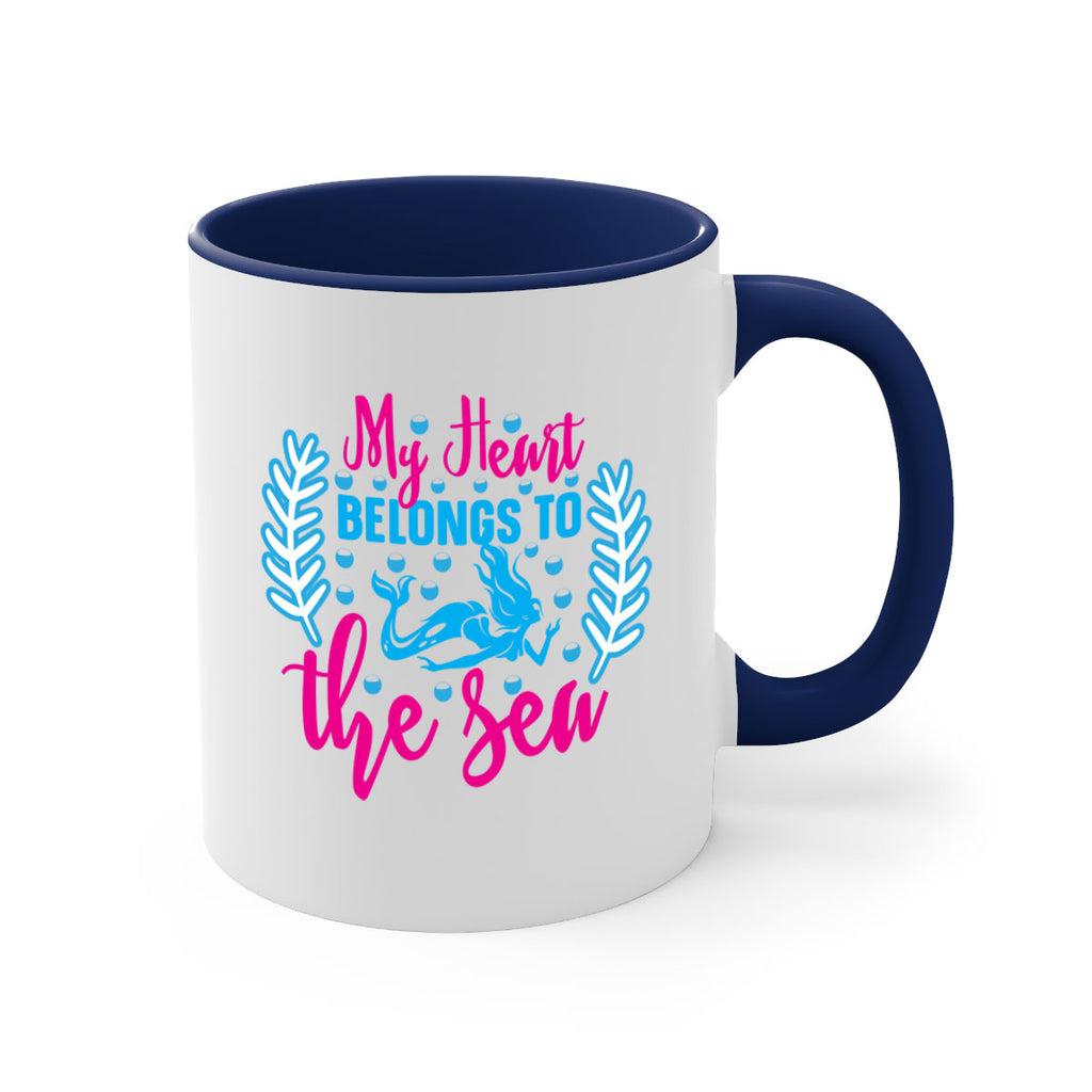 my heart belongs to the sea 516#- mermaid-Mug / Coffee Cup
