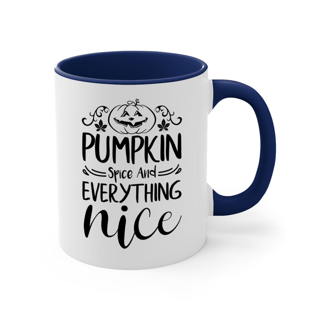 pumpkin spice and everything nice 542#- fall-Mug / Coffee Cup