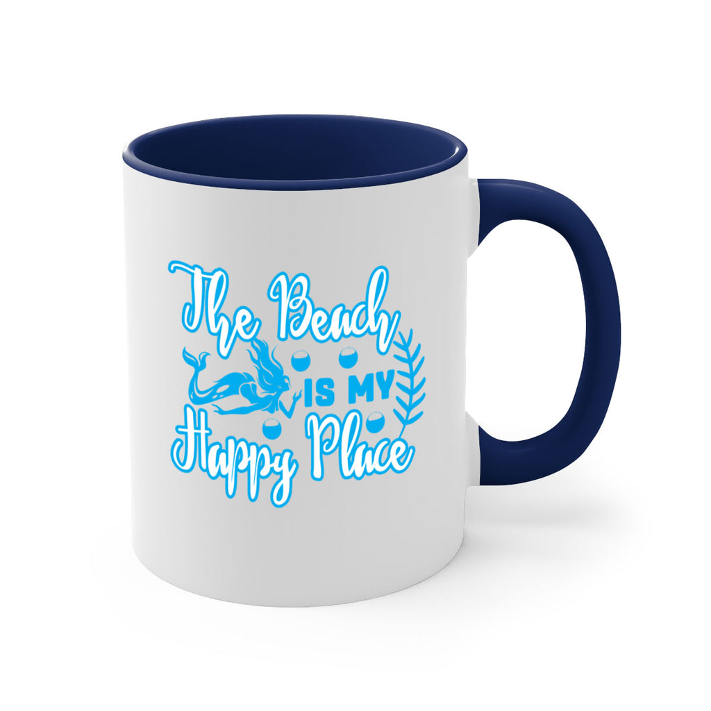 the beach is my happy place 627#- mermaid-Mug / Coffee Cup