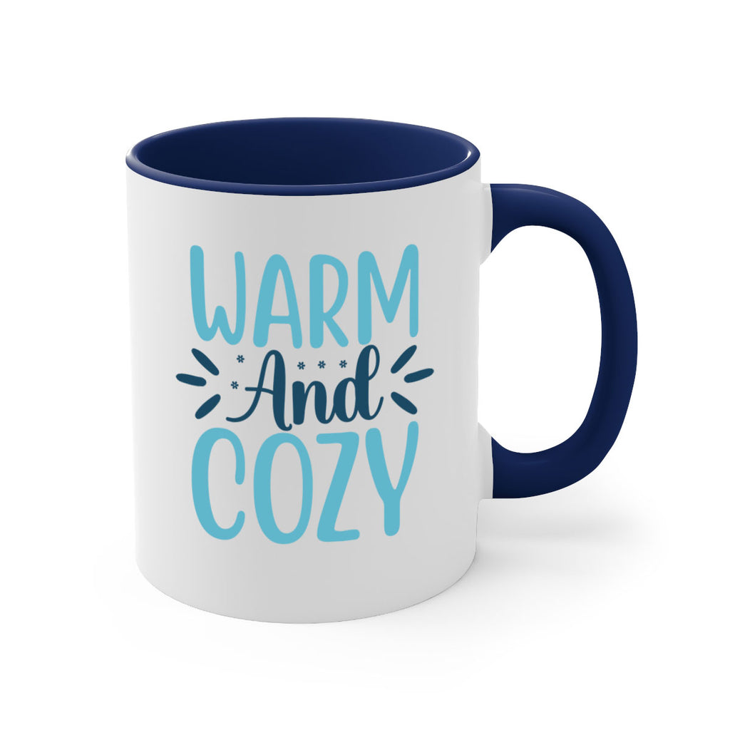 warm and cozy 445#- winter-Mug / Coffee Cup