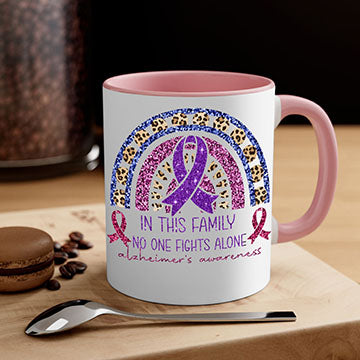 Alzheimer Awareness Purple Rainbow 2#- alzheimers-Mug / Coffee Cup