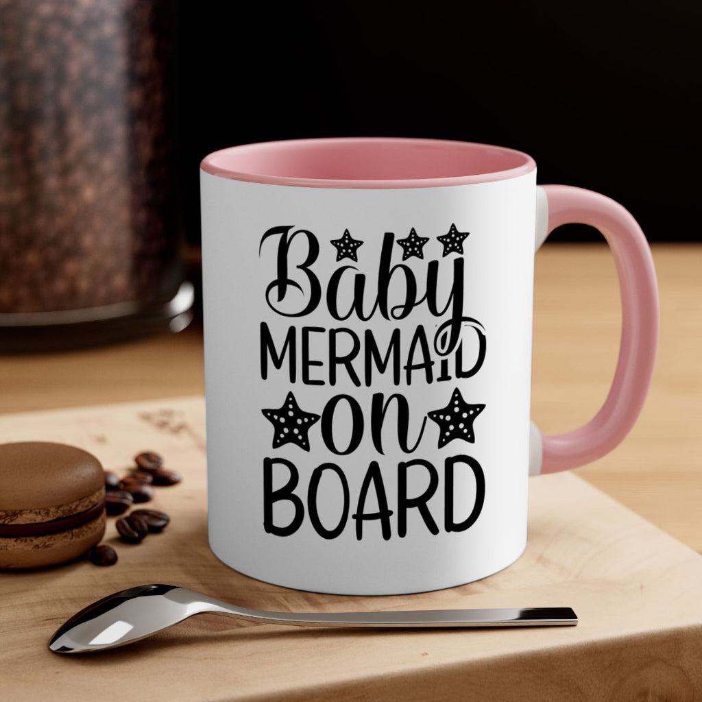 Baby Mermaid On Board 32#- mermaid-Mug / Coffee Cup