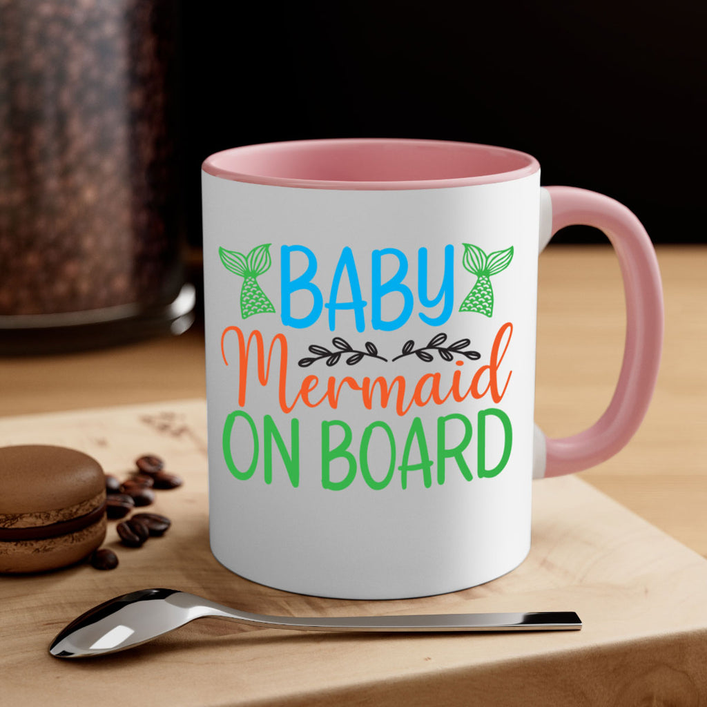 Baby Mermaid On Board 33#- mermaid-Mug / Coffee Cup